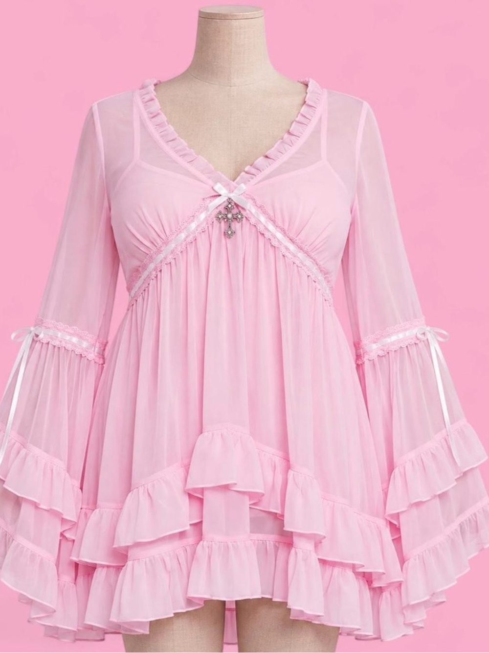 🌸 Dolls kill SUGAR THRILLZ Real Divinity Mini Dress 🌸